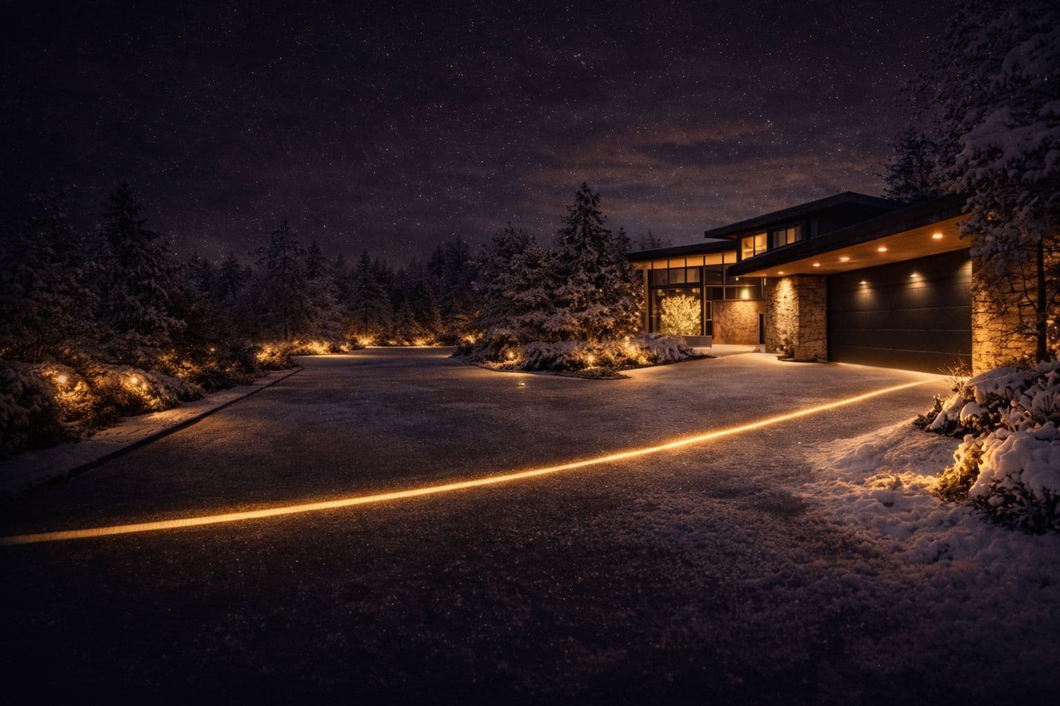 led outdoor lighting installation in minneapolis